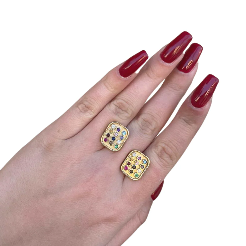 Hoshen Cufflinks in 14k Gold - Image 3