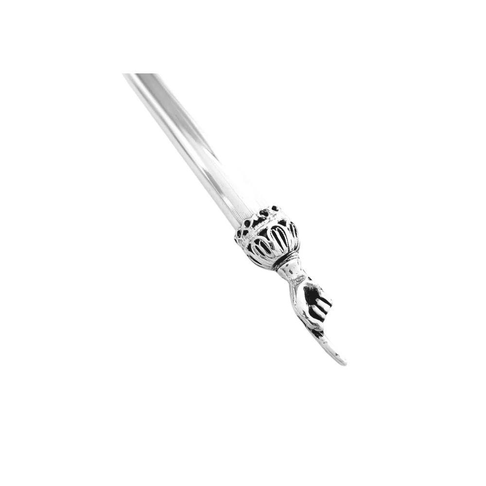 Yad Torah Pointer - Sleek Sterling Silver - Image 4